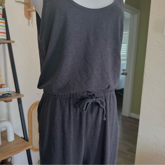 Spiritual Gangster Black Relaxed Fit Jumpsuit - Picture 2 of 6